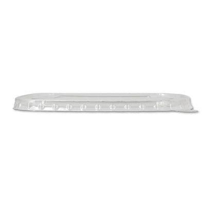 rPET lids 17,5 x 12,5 cm, clear, rectangular