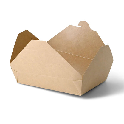 Take-away Box, To go Box 1100 ml, braun