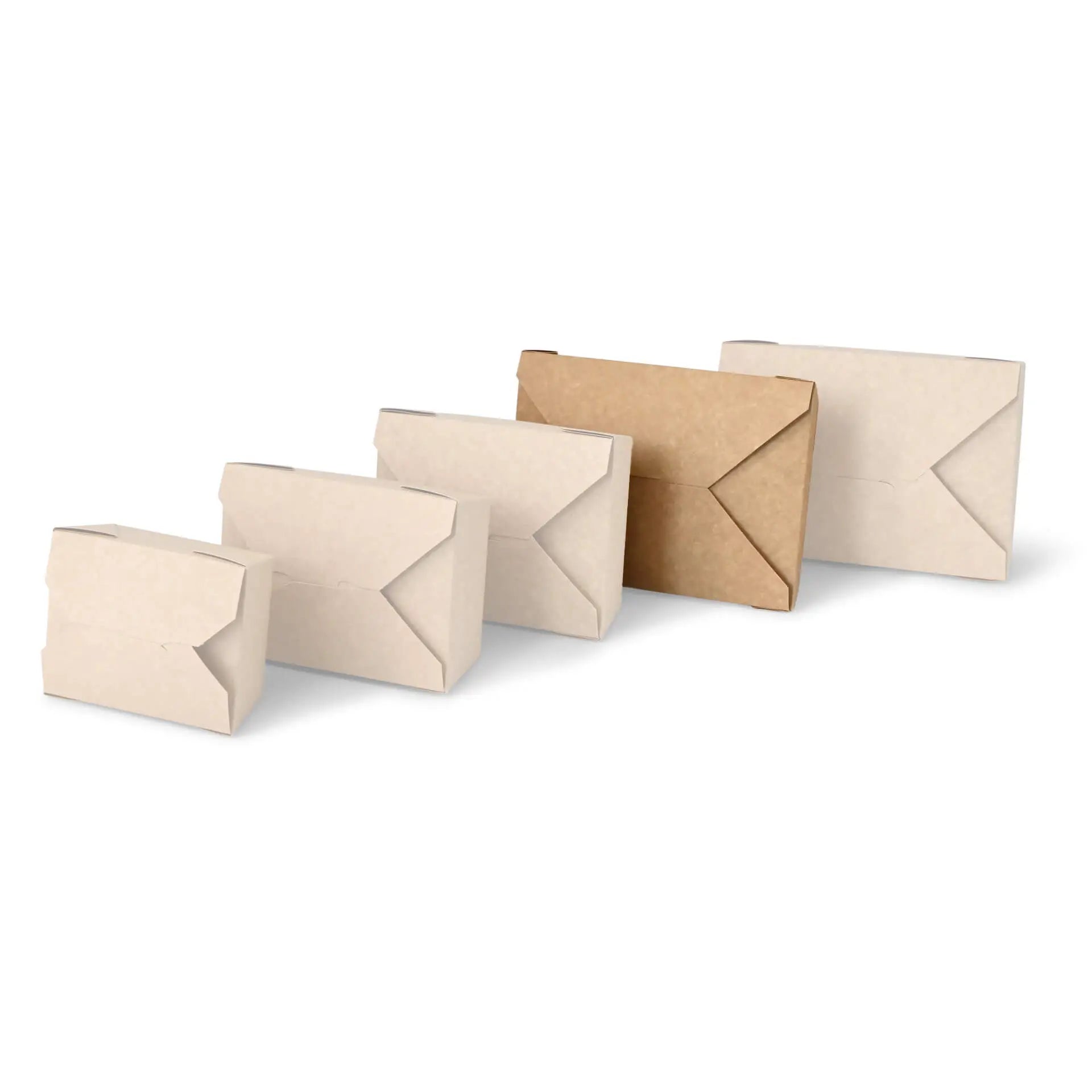 Take-Away Cardboard Boxes 1200 ml, brown