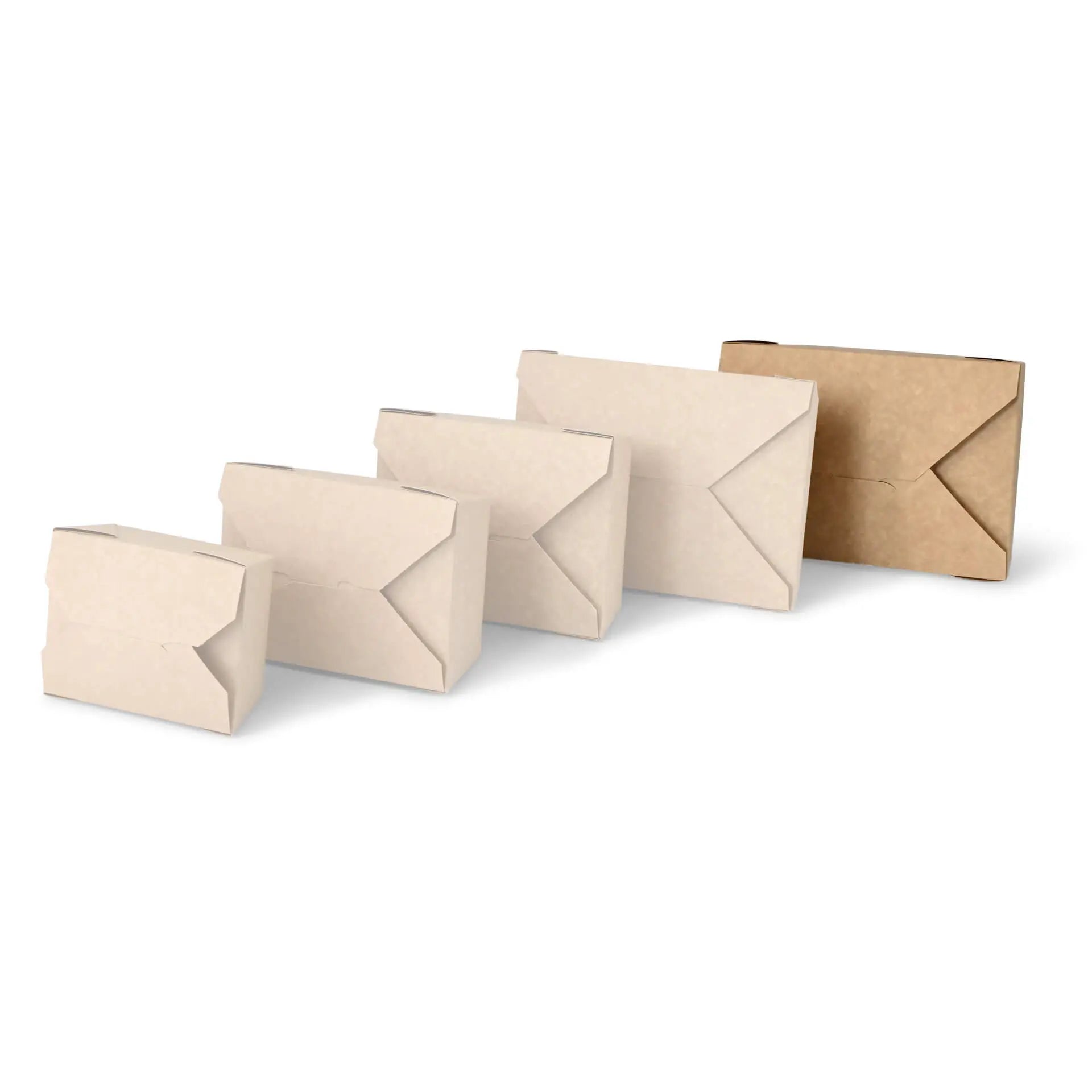 Take-Away Cardboard Boxes 1500 ml, brown