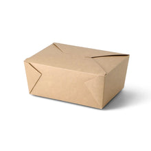 Take-away Boxen aus Karton 2500 ml, braun