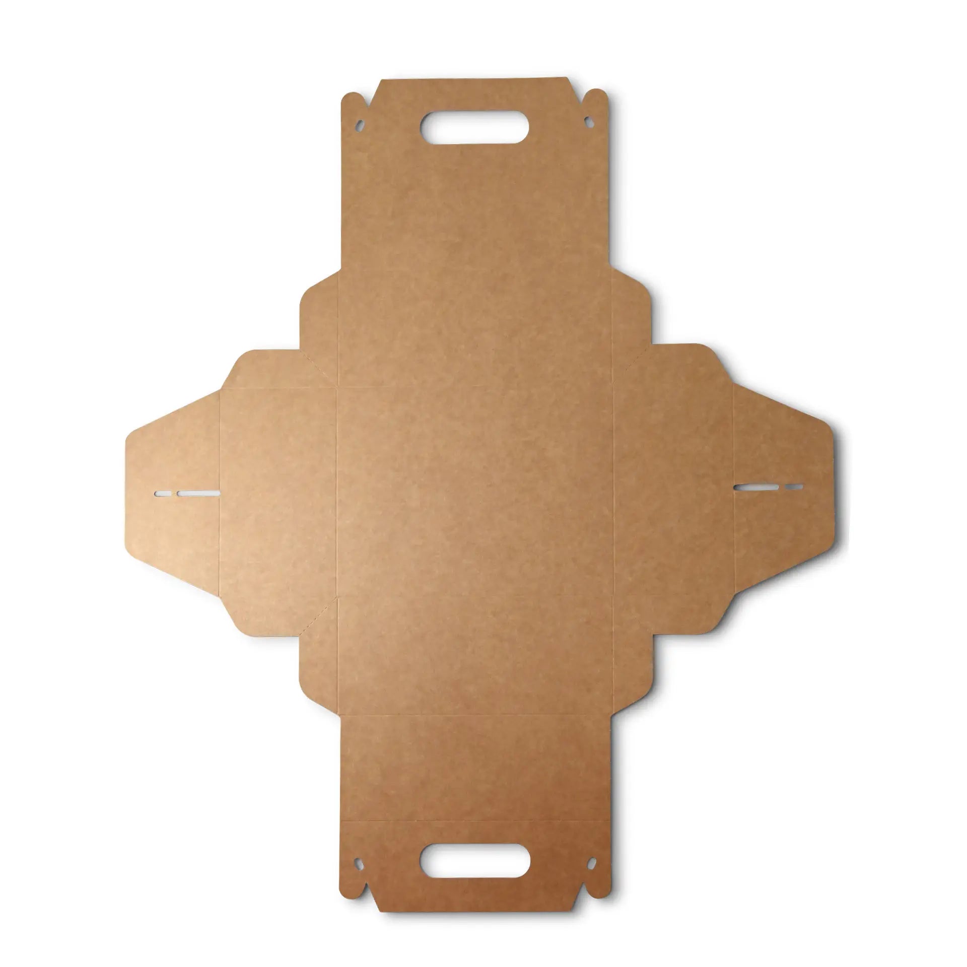 Pastry boxes with handle, cardboard M, 21 x 17 x 9 cm, foldable