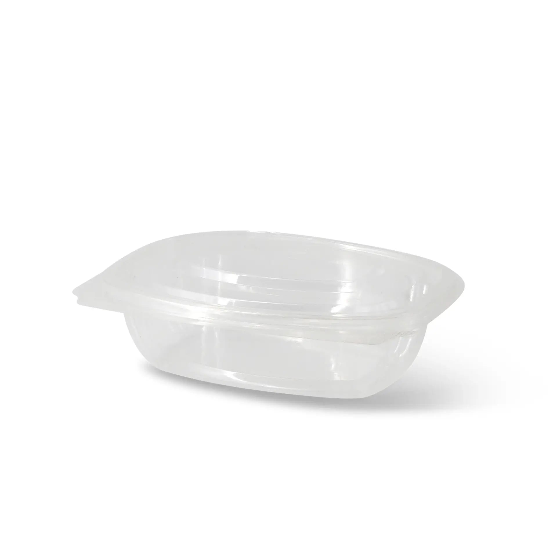 PLA deli bowls 375 ml, folding lid, rectangular