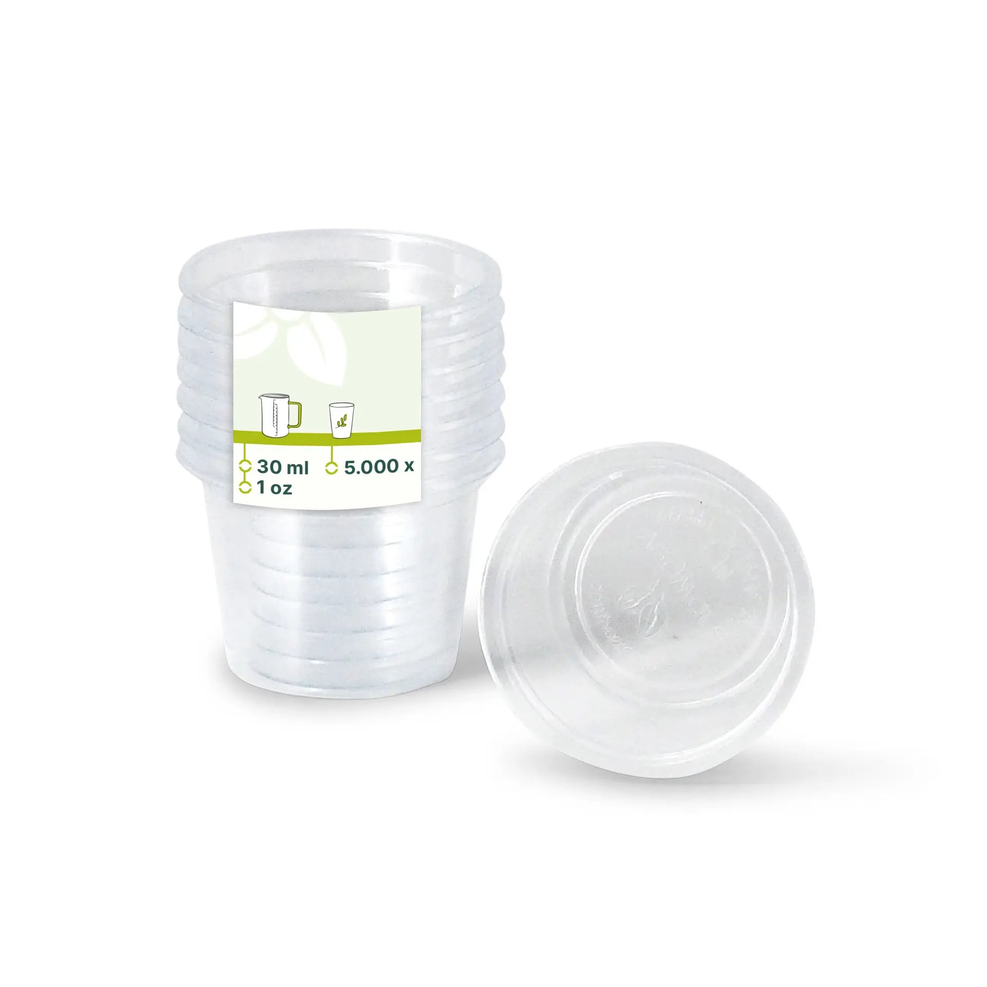 PLA portion cups 30 ml, Ø 45 mm