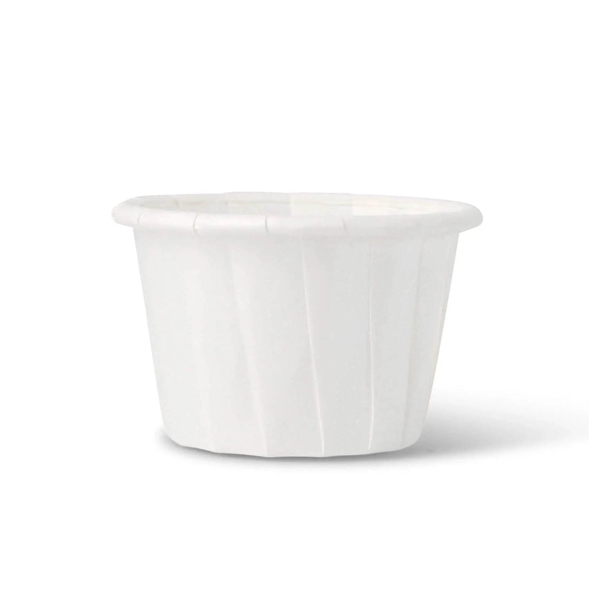 30 ml / 1 oz Paper sauce pots, white