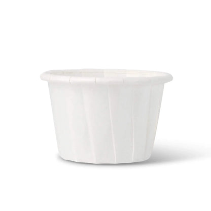 30 ml / 1 oz Paper sauce pots, white