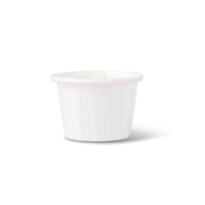20 ml / 0.7 oz Paper sauce pots, white