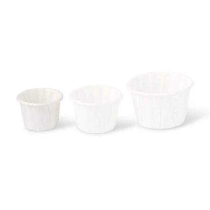 20 ml / 0.7 oz Paper sauce pots, white