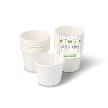 20 ml / 0.7 oz Paper sauce pots, white