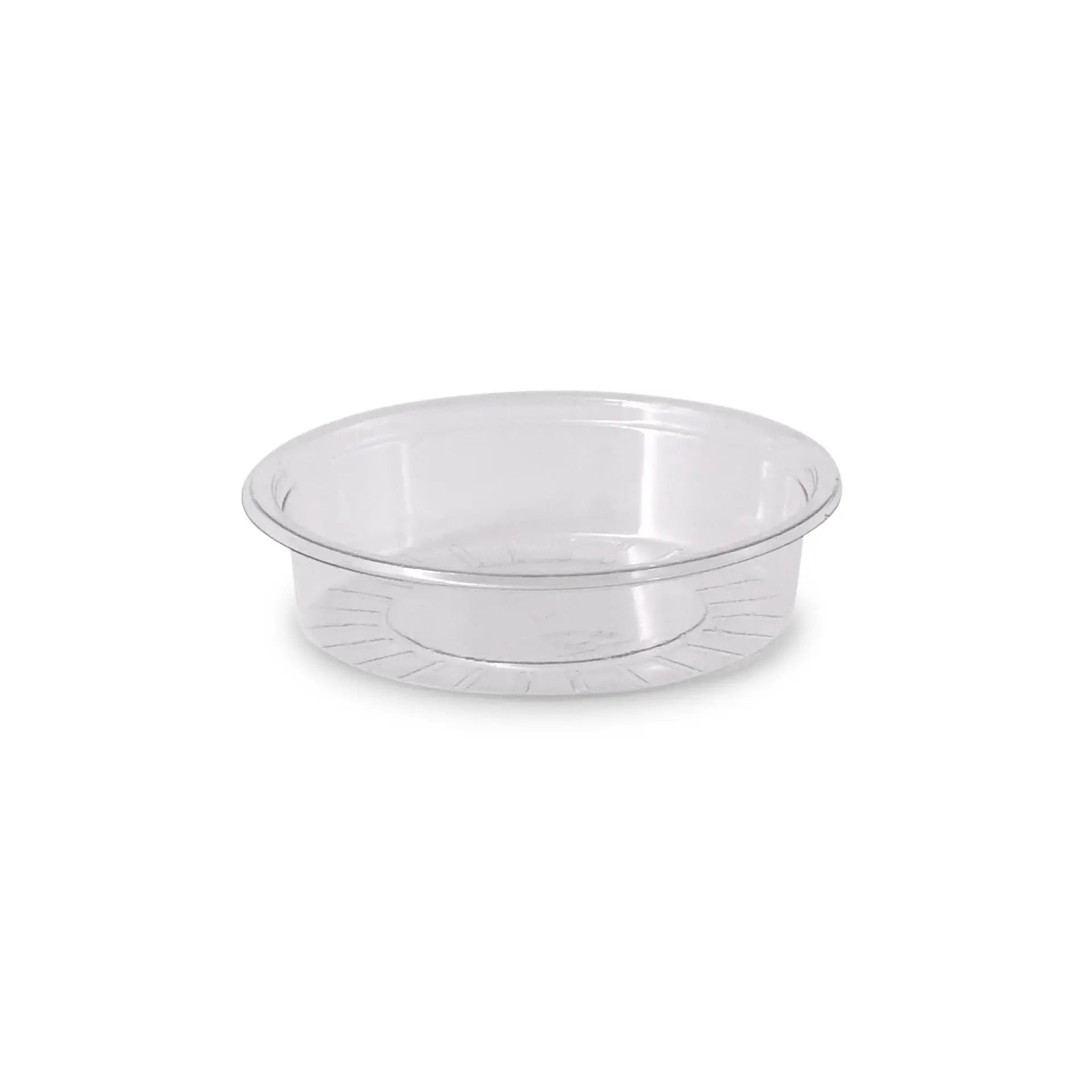 50 ml / 1.8 oz rPET sauce pots, Ø 75 mm, clear