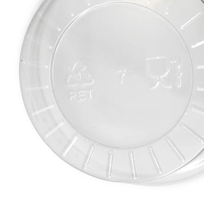 80 ml / 3 oz rPET dip pots, Ø 75 mm, clear