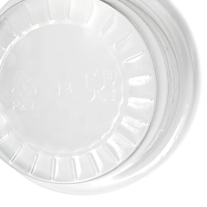 100 ml / 3.5 oz rPET sauce pots, Ø 75 mm, clear