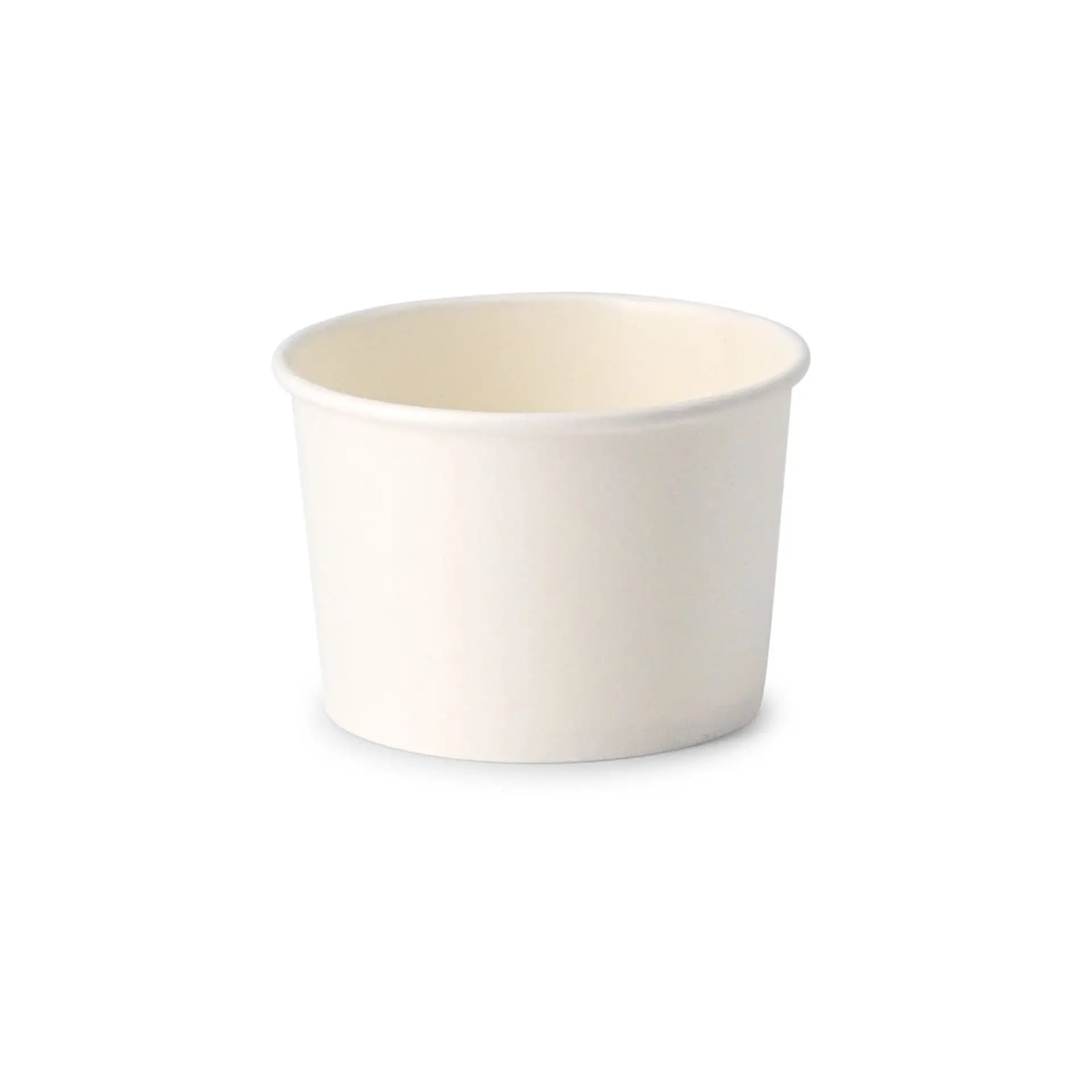 8 oz Cardboard Soup Cup, Ø 90 mm, white