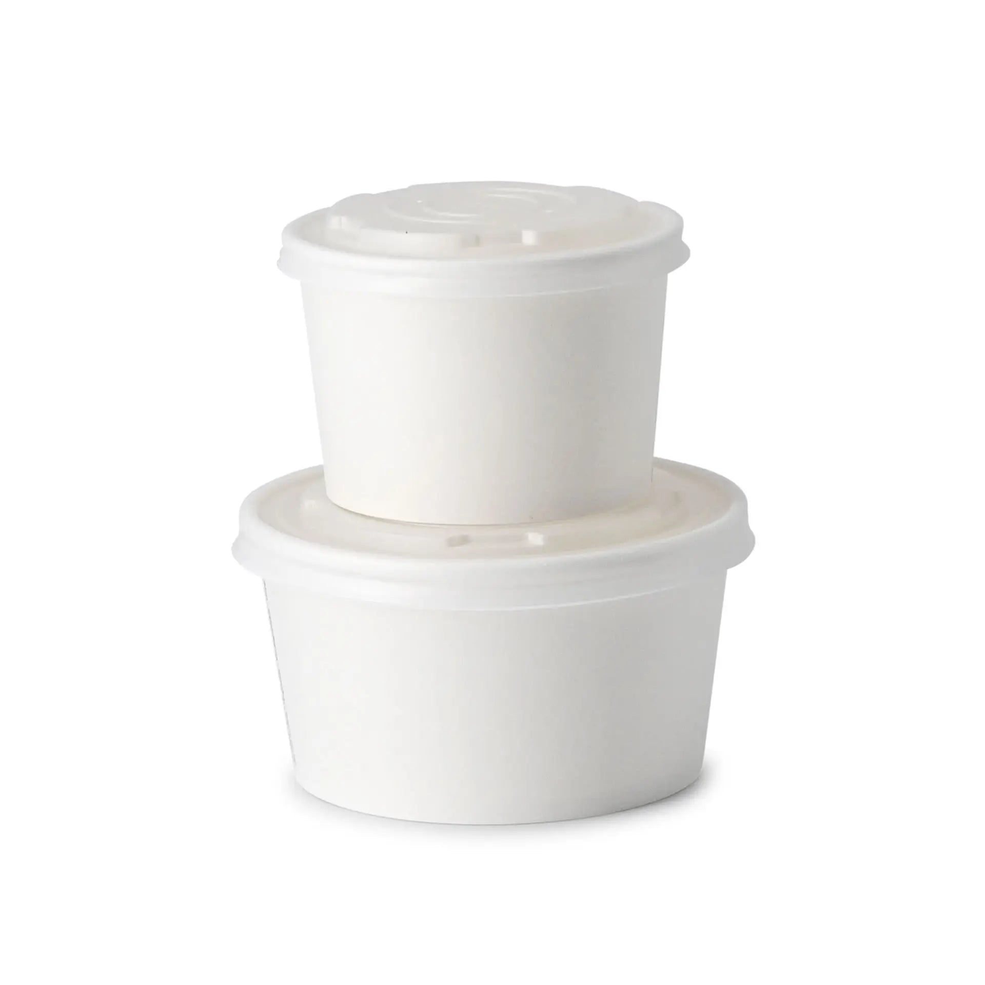 8 oz Cardboard Soup Cup, Ø 90 mm, white