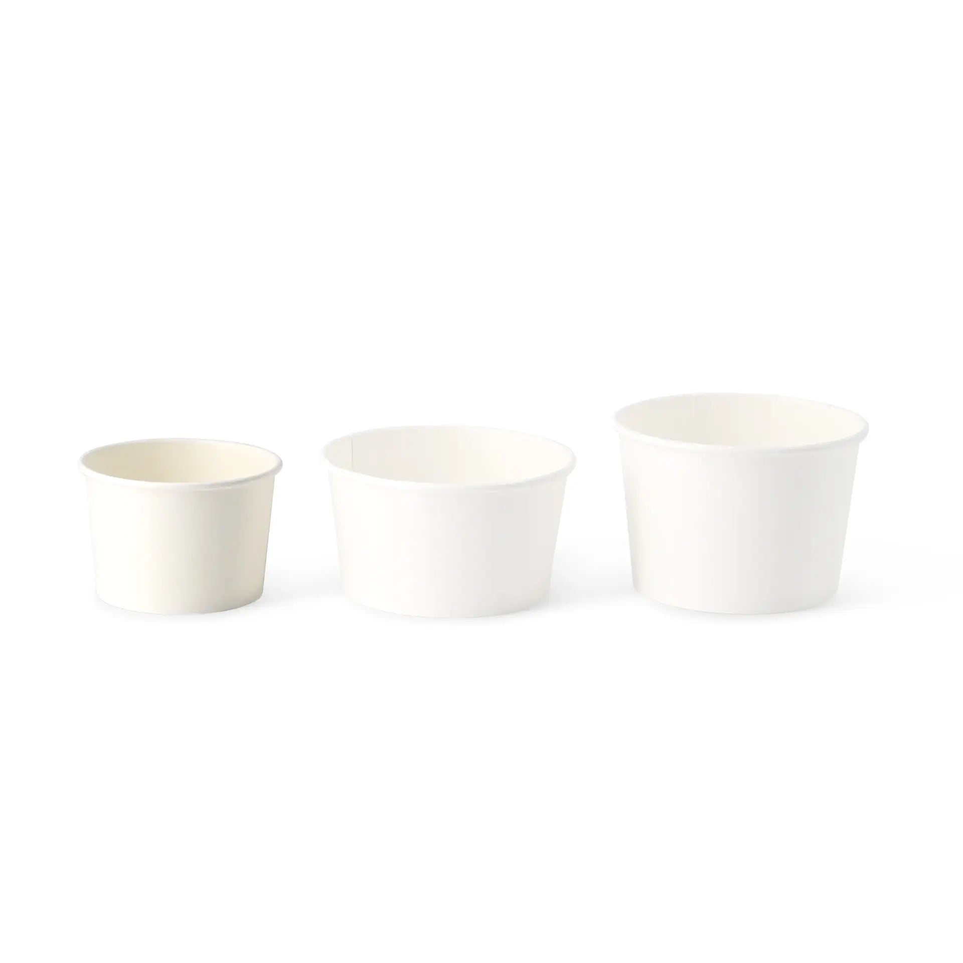 8 oz Cardboard Soup Cup, Ø 90 mm, white
