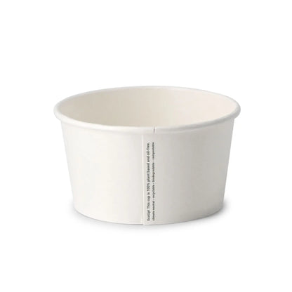 12 oz Paper Soup Container, Ø 115 mm, white