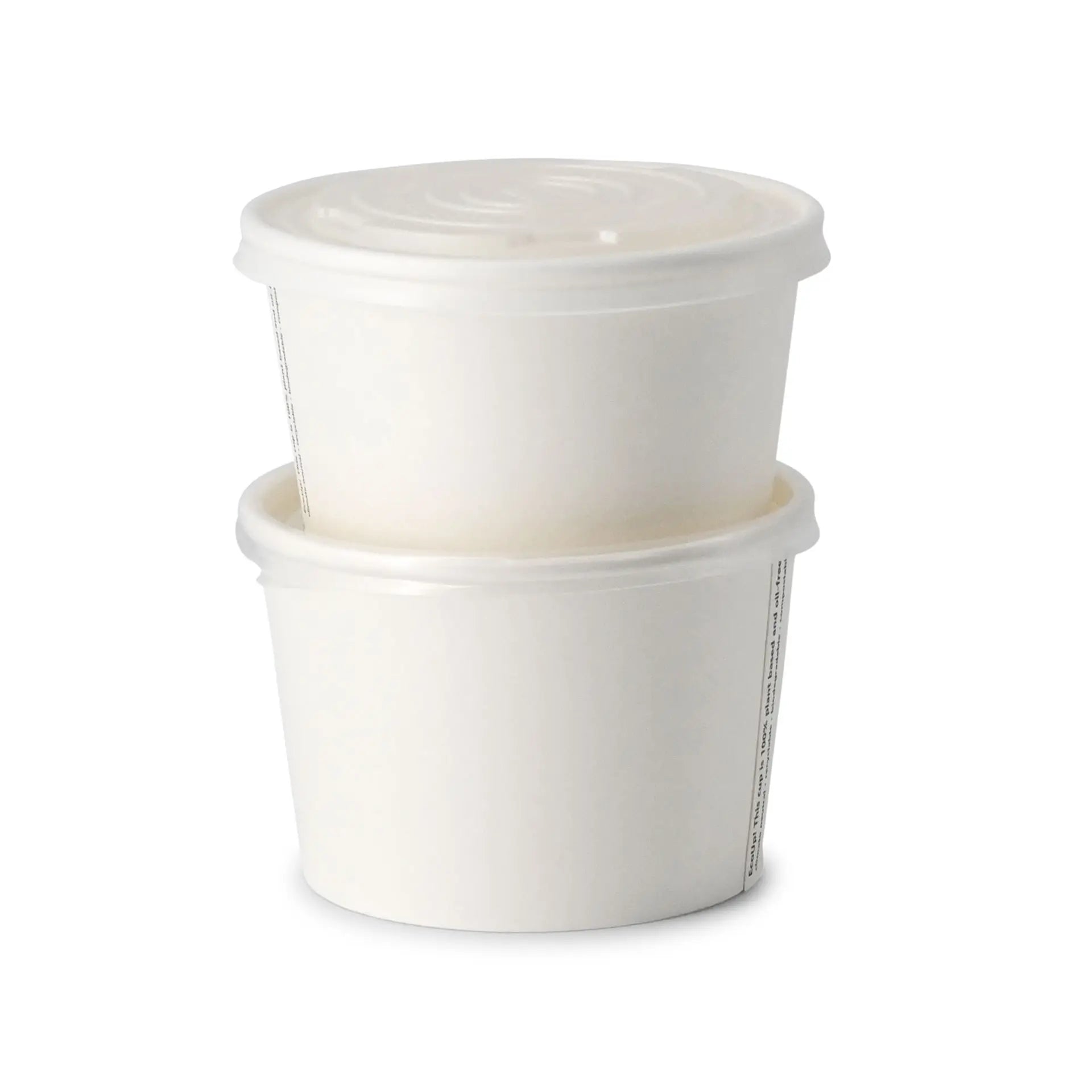 12 oz Paper Soup Container, Ø 115 mm, white