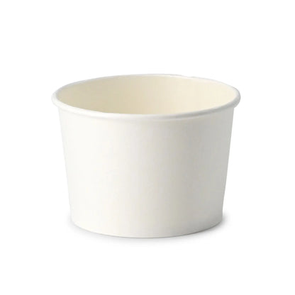 16 oz Paper Soup Container, Ø 115 mm, white