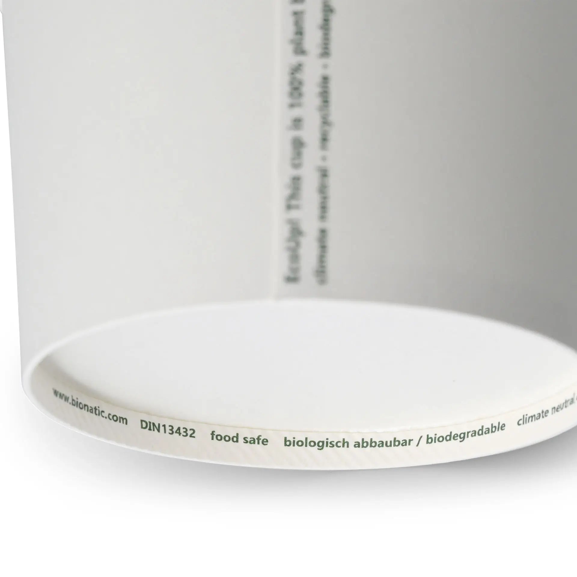 16 oz Paper Soup Container, Ø 115 mm, white