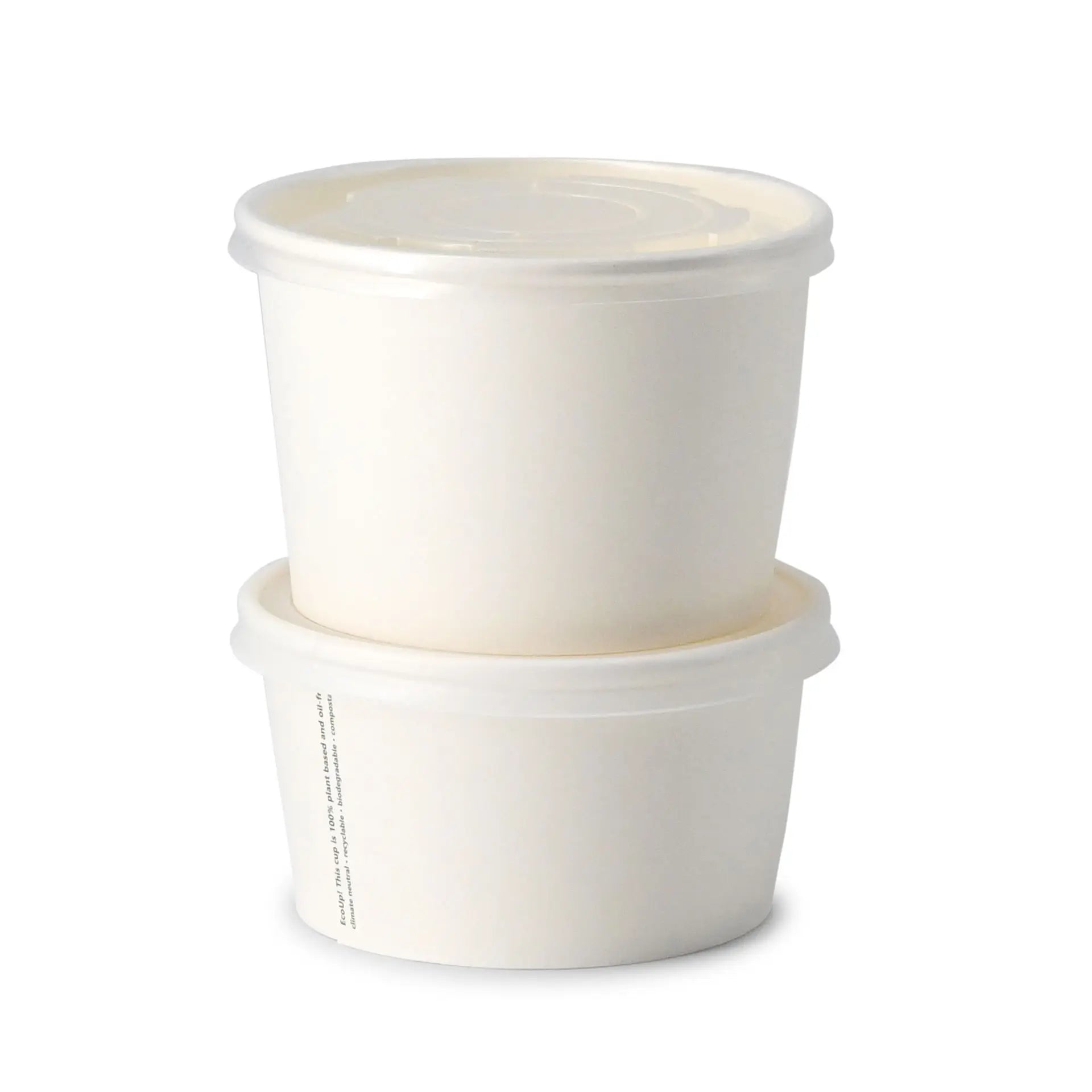 16 oz Paper Soup Container, Ø 115 mm, white