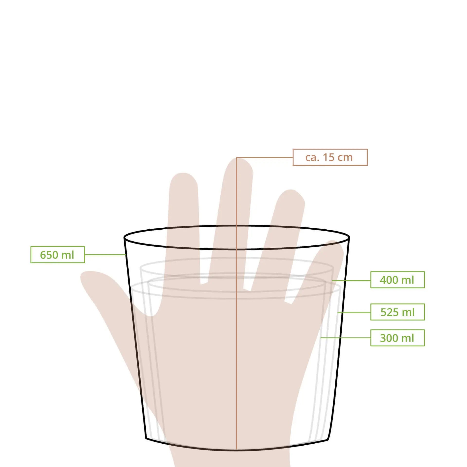 26 oz Cardboard Soup cups, Ø 114 mm, kraft, Icons