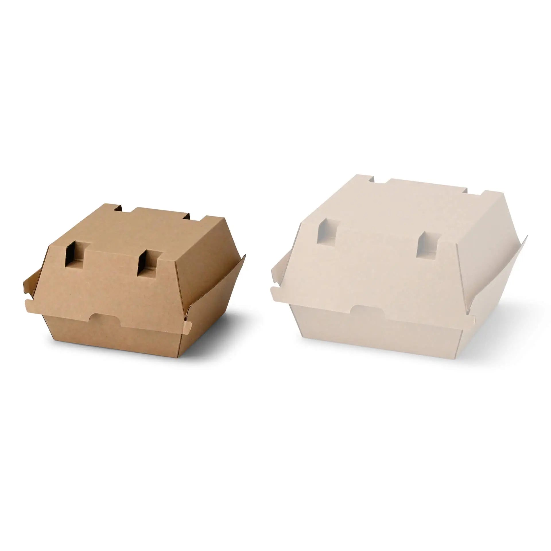 Burger box 13 x 14 x 8 cm, kraft board