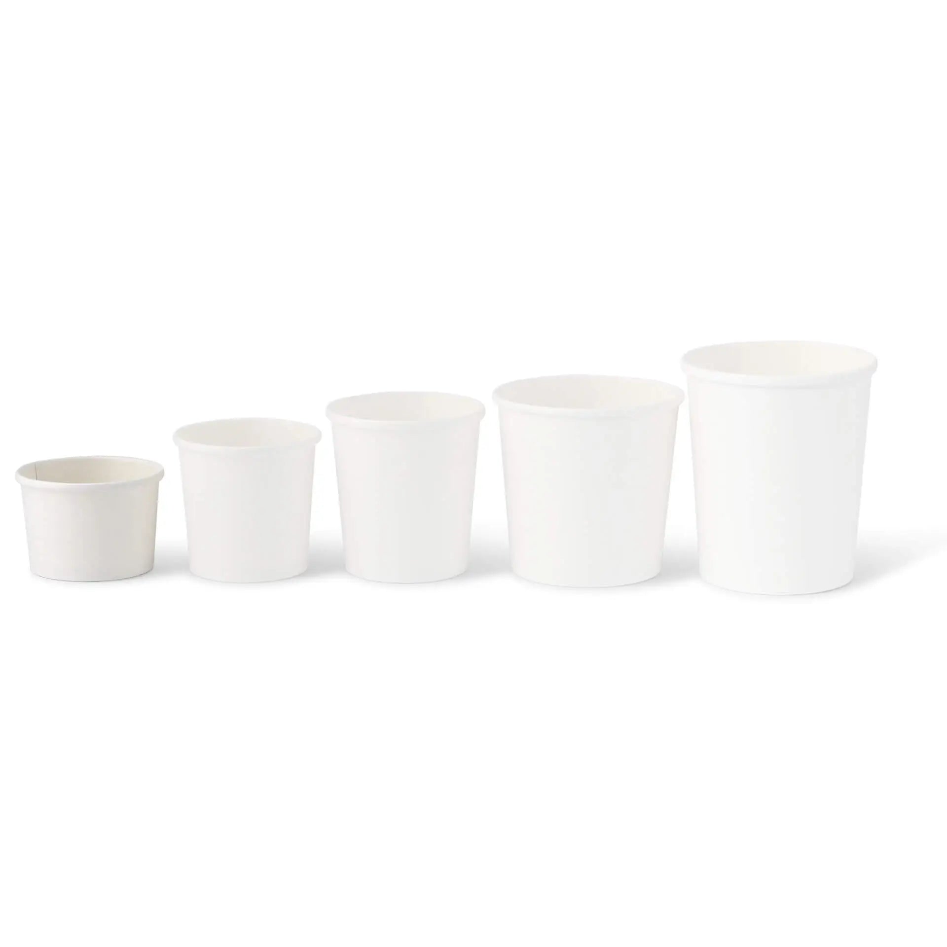 Suppenbecher to go aus Karton (Premium) 200 ml, Ø 90 mm, weiß, bio-beschichtet