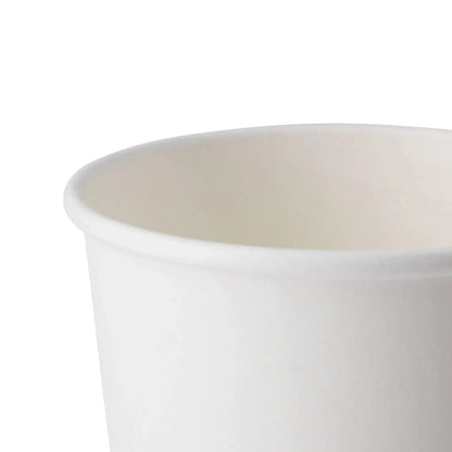 Suppenbecher to go aus Karton (Premium) 300 ml, Ø 90 mm, weiß, bio-beschichtet