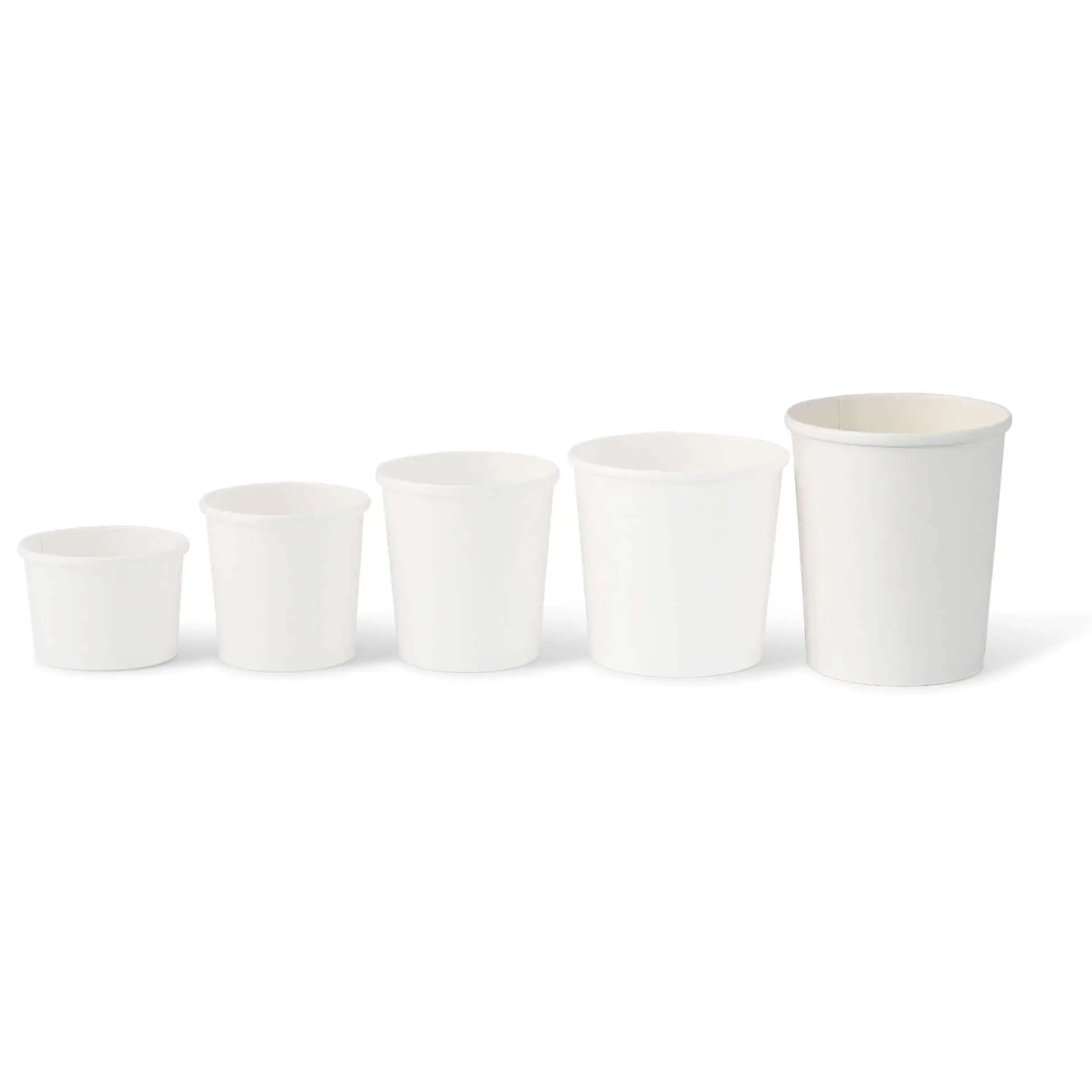 Suppenbecher to go aus Karton (Premium) 800 ml / 32 oz, Ø 115 mm, weiß, bio-beschichtet
