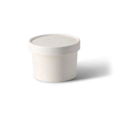 Cardboard membrane lids Ø 90 mm, white