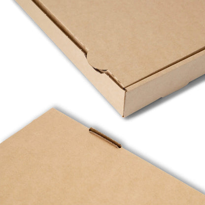 Pizza boxes Ø 37 cm, kraft