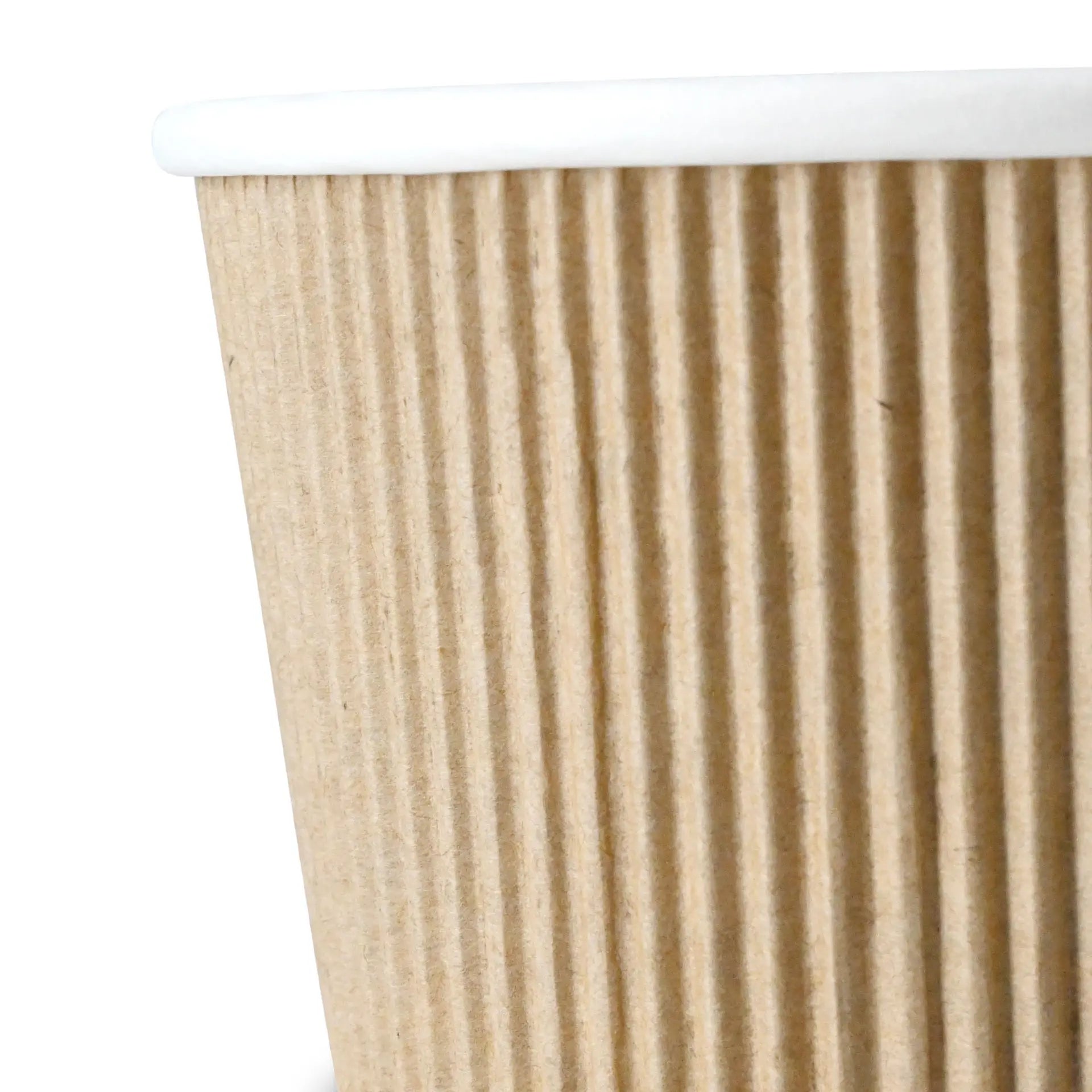 17 oz Ribbed Soup cups, kraft