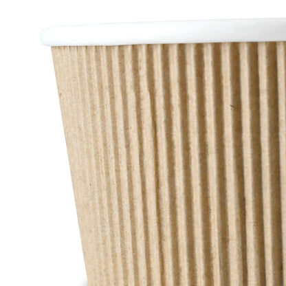 17 oz Ribbed Soup cups, kraft