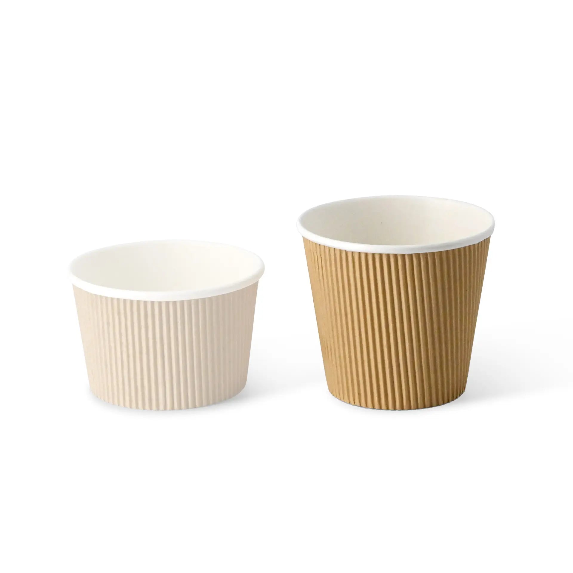 19 oz Ribbed Soup cups, Ø 116 mm, kraft
