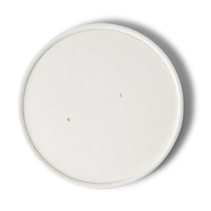 Cardboard membrane lids Ø 116 mm, white