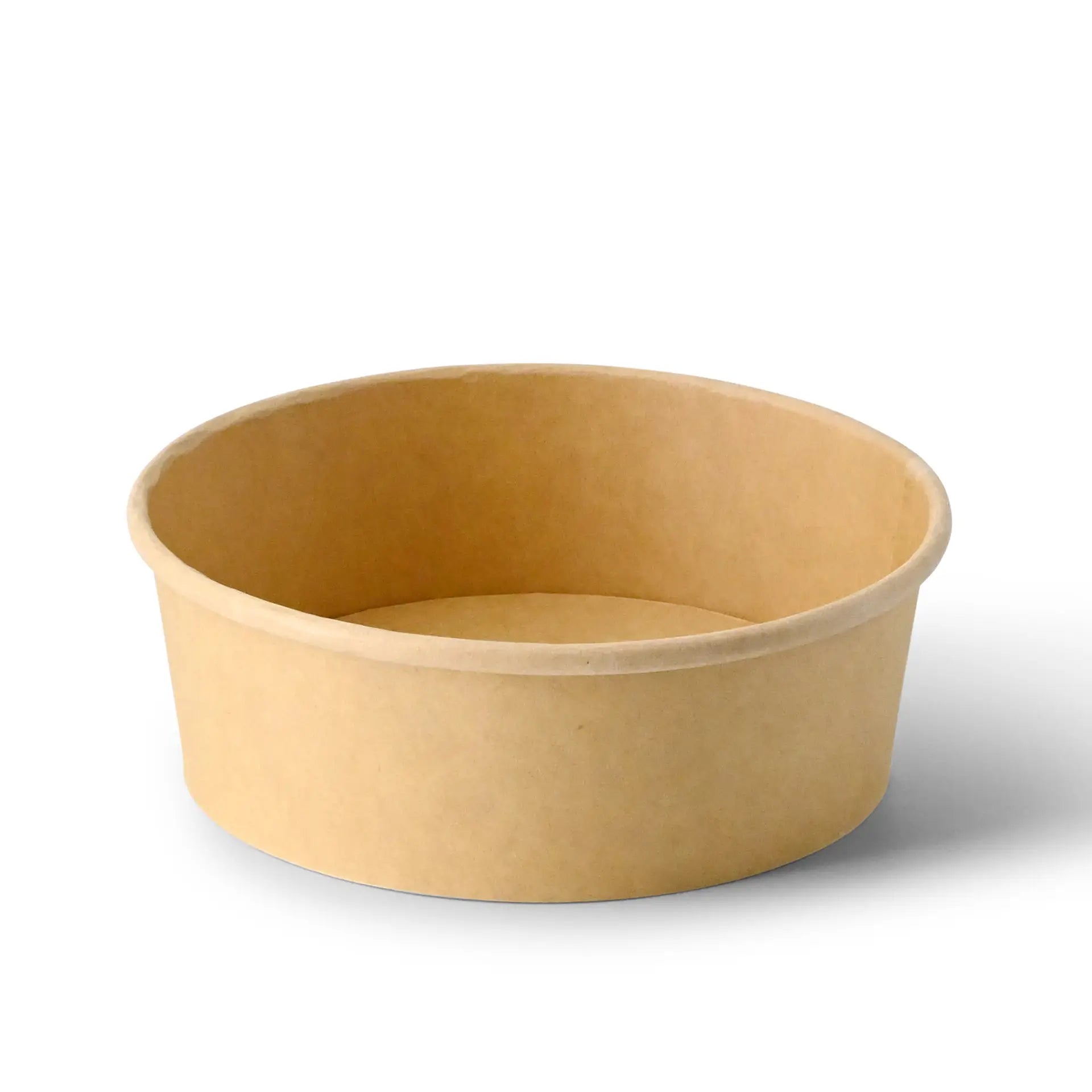 Cardboard Bowl / Salad Bowl 400 ml, Ø 150 mm, brown, round