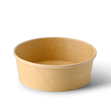 Cardboard Bowl / Salad Bowl 400 ml, Ø 150 mm, brown, round