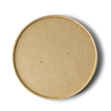 Karton-Membran-Deckel (bio-beschichtet) Ø 150 mm, braun