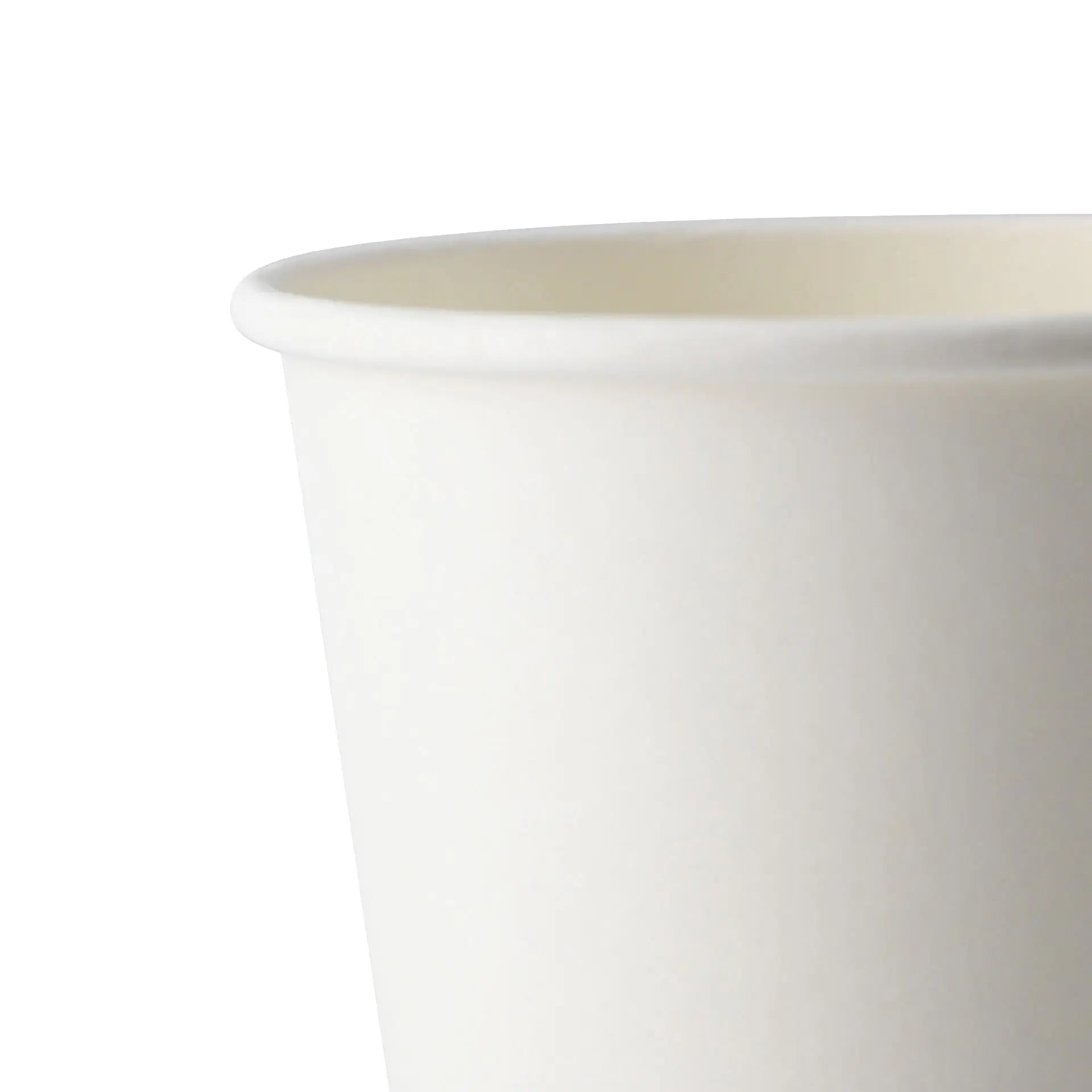 Automaten Becher "EcoUp©"- Icons, 180 ml / 7,5 oz, Ø 70 mm, einwandig, weiß, PLA-beschichtet