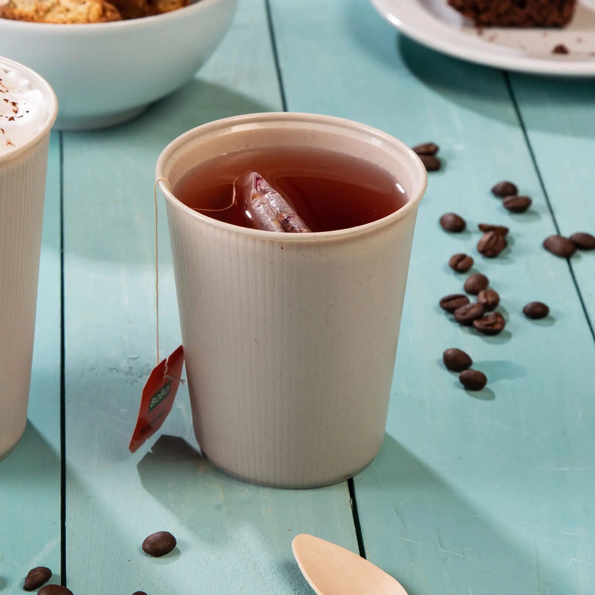 11 oz Reusable coffee cup, Ø 80 mm, PP, transparent