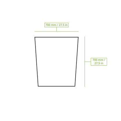 Bio Bin bags PLA, 70x70 cm, 55 l