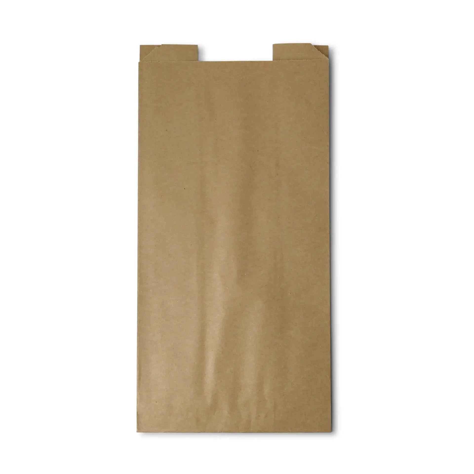 Kraft bags with window L, 20 + 11 x 41 cm, kraft