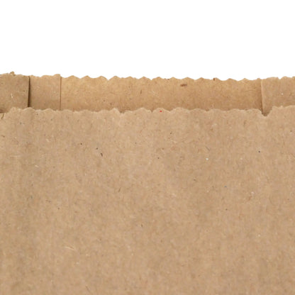 Flachbeutel aus Papier 10 x 5 x 19 cm, braun