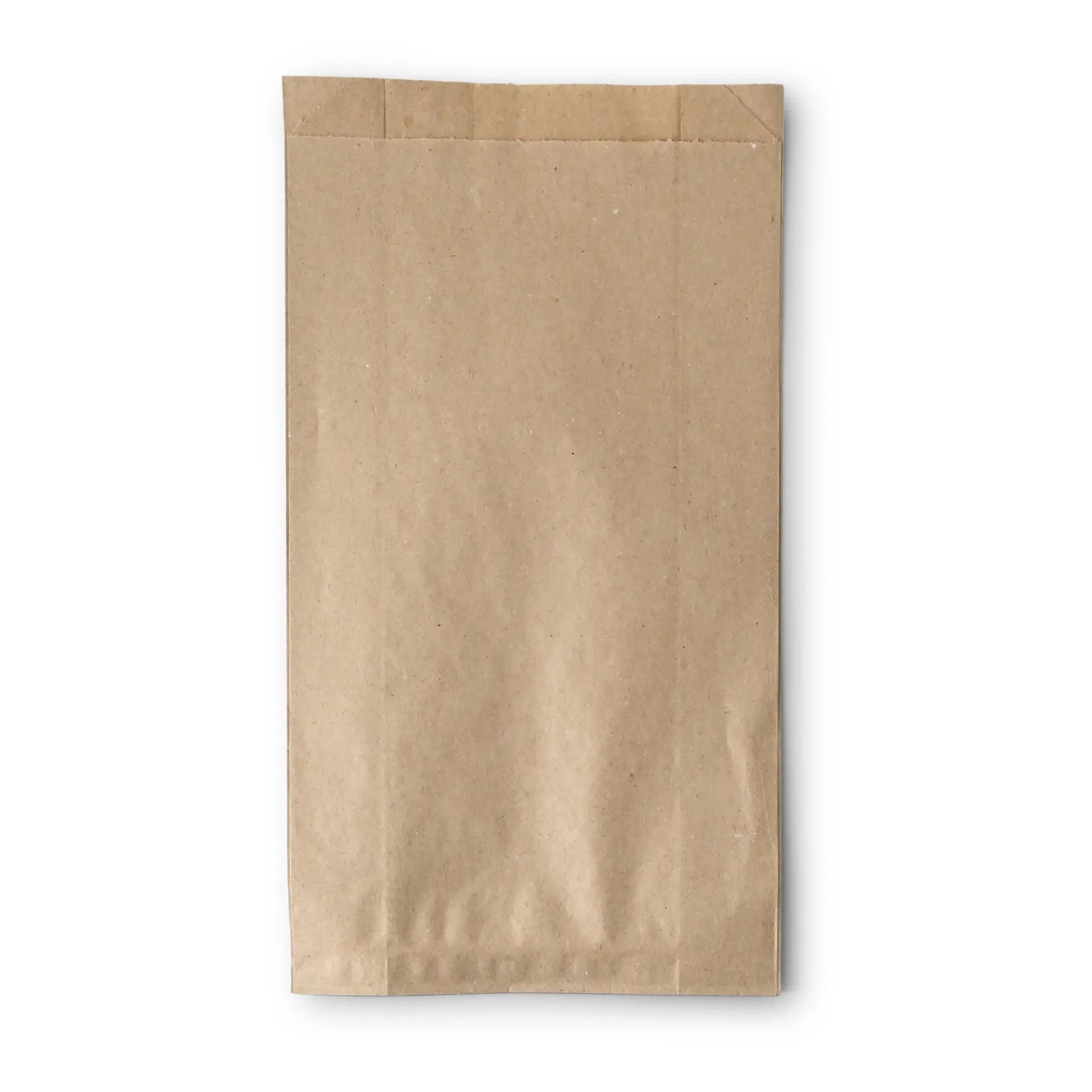 Flachbeutel aus Papier 15 x 6 x 29 cm, braun