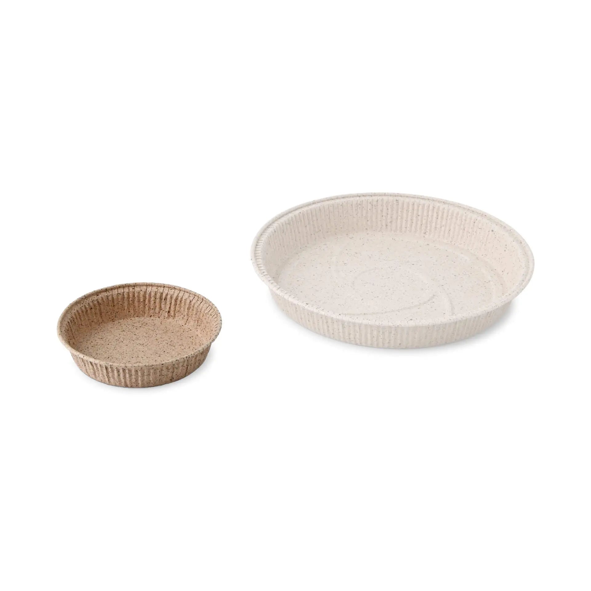 Baking moulds made from cocoa paper ∅ 9 cm, round, brown