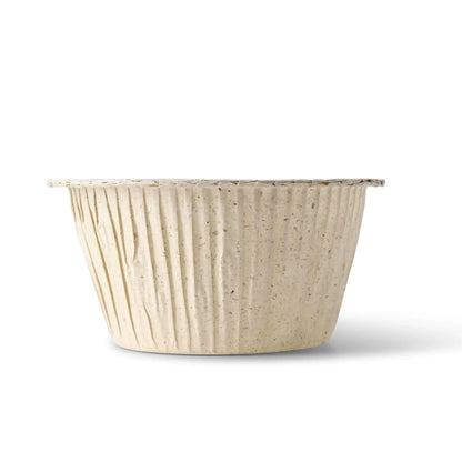 Cupcake liners made from grass paper ∅ 5 cm, round, brown