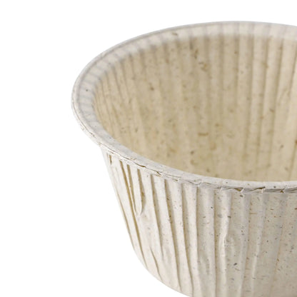Cupcake liners made from grass paper ∅ 5 cm, round, brown
