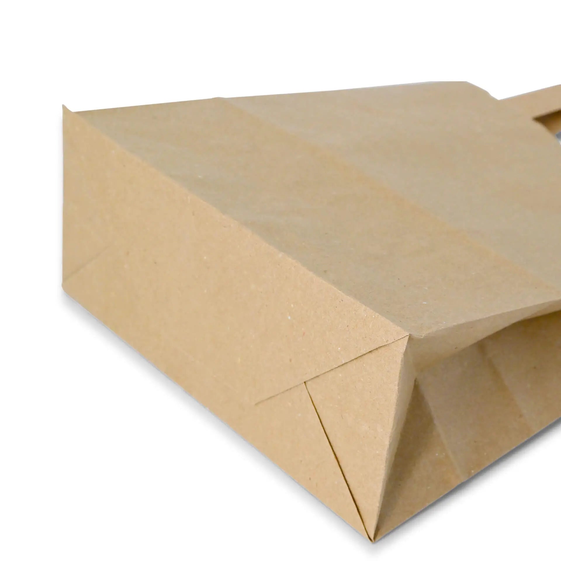 Tragetaschen aus Recyclingpapier S, 18 x 8 x 22 cm, braun                                   