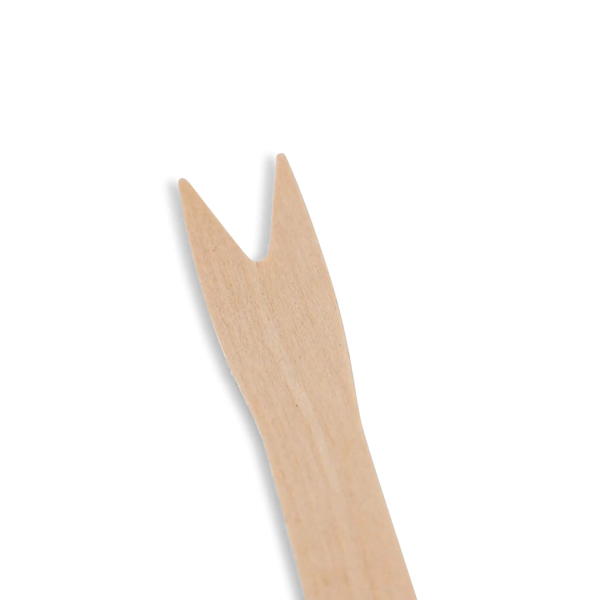 Wooden chip forks, 8.5 cm