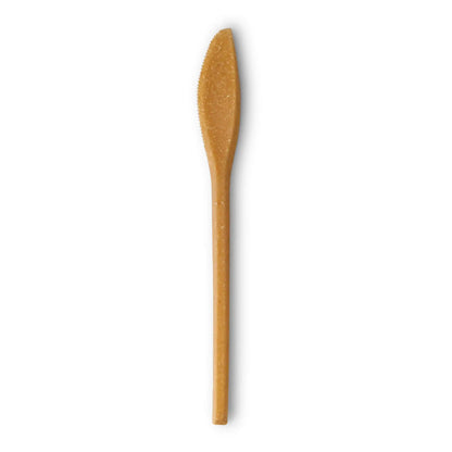 Reusable knives 18 cm, caramel / brown
